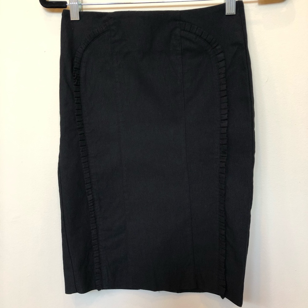 bebe - black pencil skirt